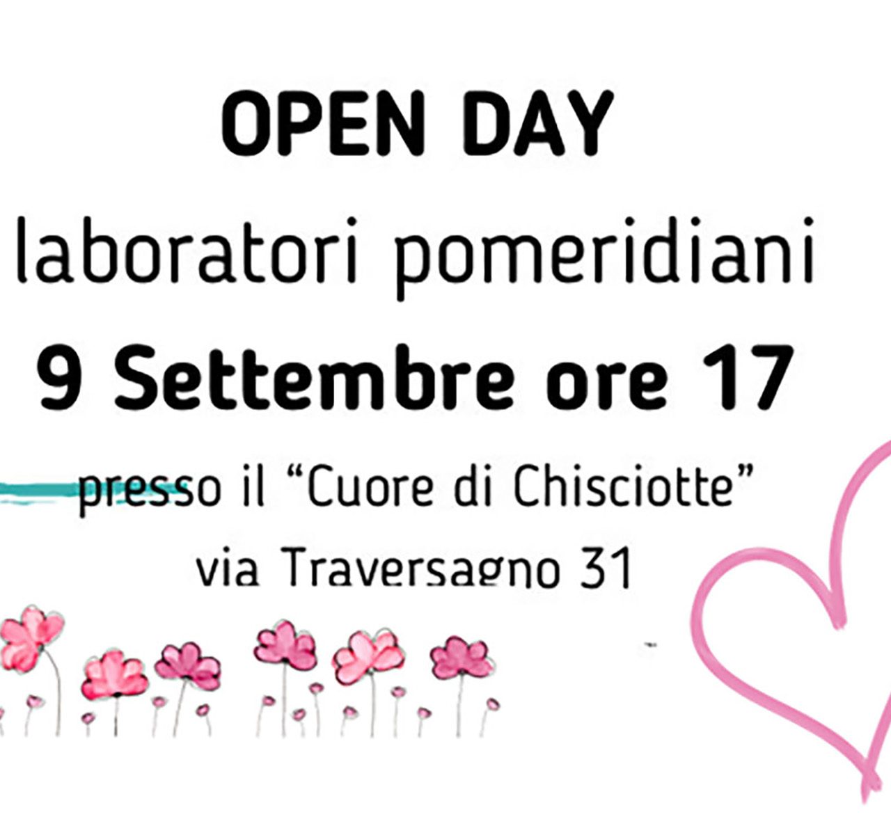 OPEN DAY al Cuore Di Chisciotte