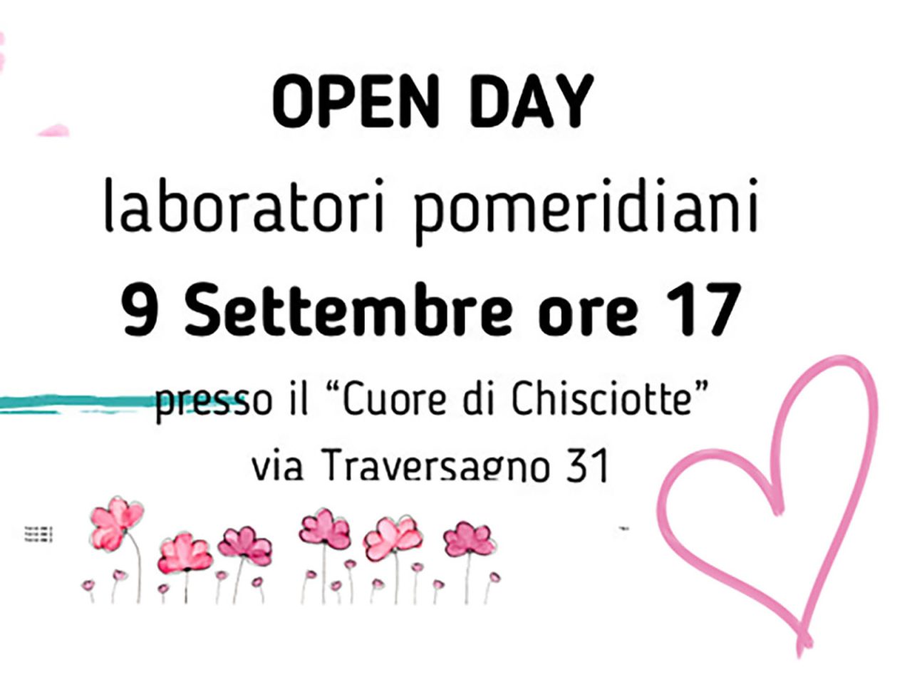 OPEN DAY al Cuore Di Chisciotte